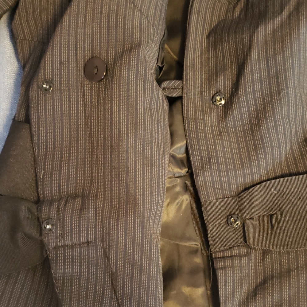Pin Strip Blazer - Picture 4 of 4